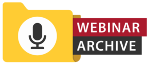 Webinar Archive