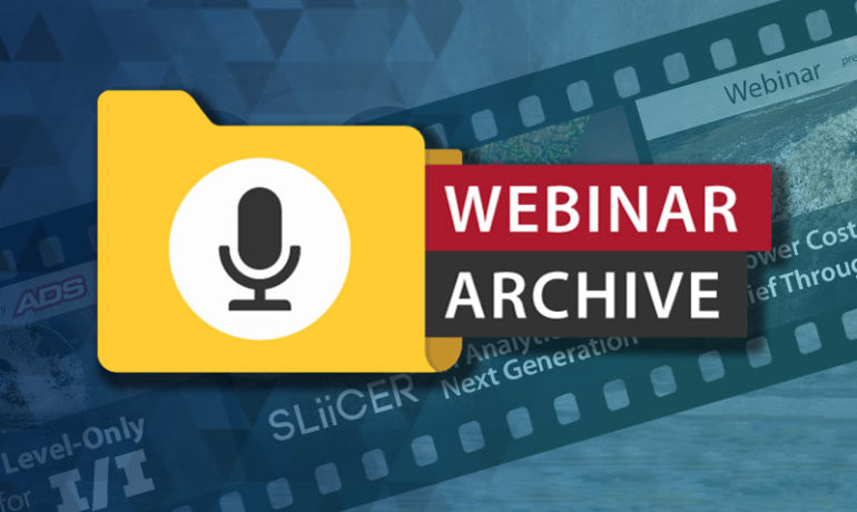 Webinar Archive