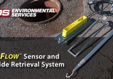 ParaFlow™ non-contact, area-velocity sensor combines velocity, depth, and water temperature data